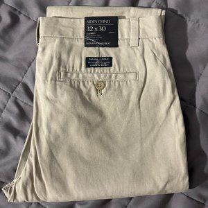 Banana Republic Aiden Slim-Fit Tan Chino Pants
